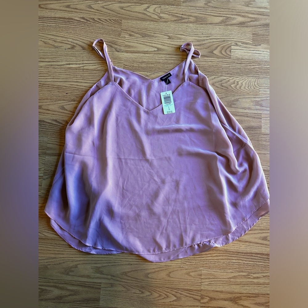 BNWT diary rose Torrid rank top sz 0x